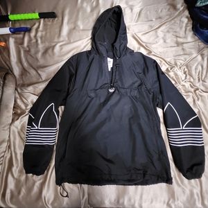 Adidas half zip jacket